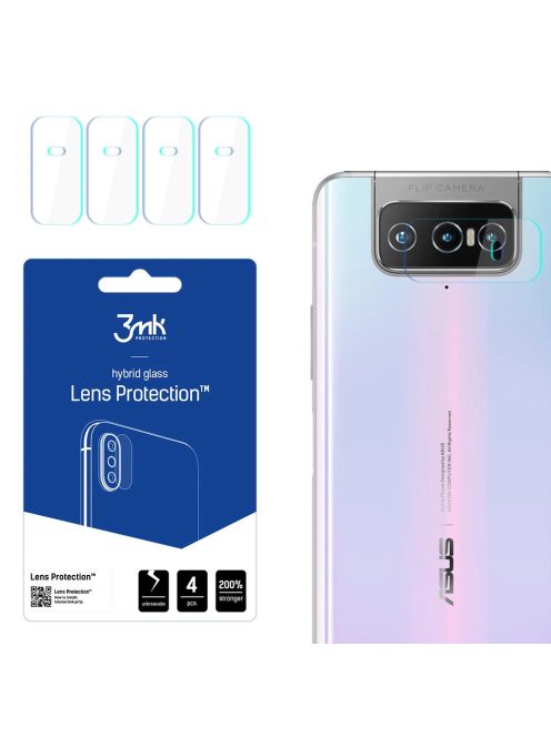 3mk Lens Protection™ hybrid camera glass for Asus Zenfone 7 Pro