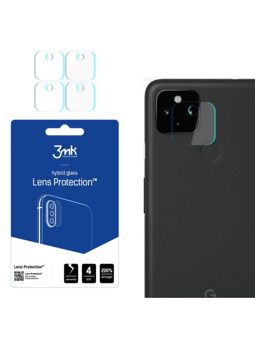 3mk Lens Protection™ hybrid camera glass for Google Pixel 4A 5G