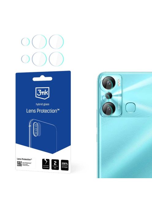 3mk Lens Protection™ hybrid camera glass for Infinix Hot 20i