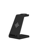 Tech-Protect A7 10W inductive charger in the form of a 3-in-1 stand for smartphone / headphones / smartwatch - black