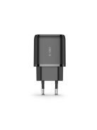 Tech-Protect C20W USB-C PD 20W / USB-A QC 3.0 network charger - black