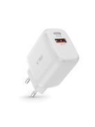 Tech-Protect C20W USB-C PD 20W / USB-A QC 3.0 network charger - white