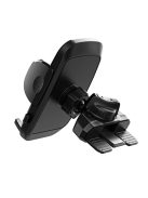 Tech-Protect V3 car phone holder with CD drive - black