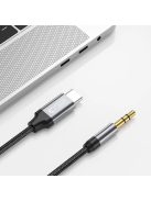 Tech-Protect UltraBoost audio USB-C / 3.5mm mini jack cable 1 m - black