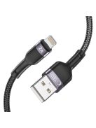 Tech-Protect UltraBoost 2 Lightning / USB-A Cable 2.4A 0.25m - Black