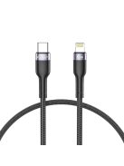 Tech-Protect UltraBoost 2 Lightning / USB-C PD cable 30W 3A 0.25m - black