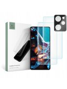 Tech-Protect Supreme Set for Xiaomi Poco X5 Pro 5G 2x Tempered Glass for Display / Tempered Glass for Camera