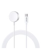 Tech-Protect UltraBoost magnetic inductive charger with USB-C connector for Apple Watch 1.2m - white