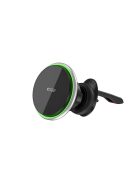 Tech-Protect MM15W-V3 car phone holder with MagSafe 15W inductive charger for air vent - black