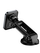 Tech-Protect MM15W-V2 car phone holder with MagSafe 15W inductive charger for the cockpit - black