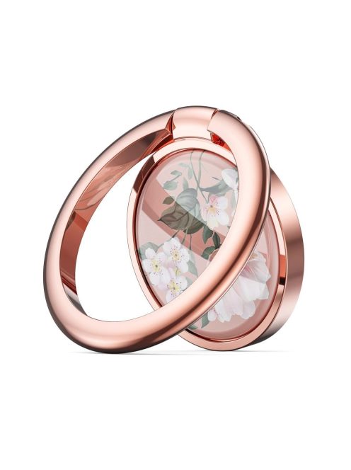 Tech-Protect Magnetic Phone Ring holder / ring with stand function - pink flowers