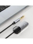 Tech-Protect UltraBoost audio mini jack 3.5mm (male) / Bluetooth adapter - gray