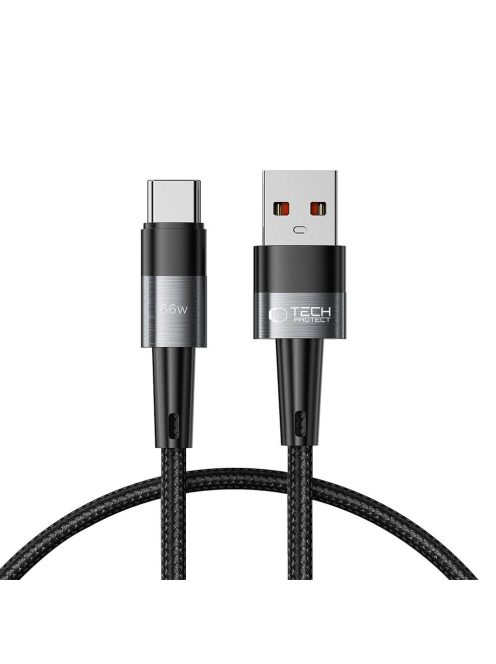 Tech-Protect UltraBoost USB-C / USB-C cable 66W 6A 0.25m - gray