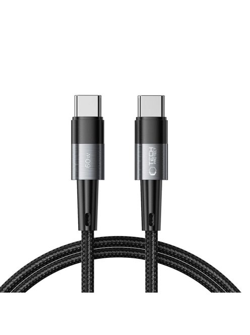 Tech-Protect UltraBoost USB-C / USB-C PD cable 60W 3A 1m - gray