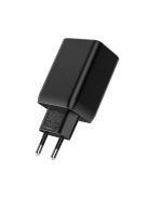 Tech-Protect C65W network charger 2x USB-C PD 65W / USB-A QC 3.0 - black