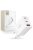 Tech-Protect NC30W network charger 2x USB-C PD 30W / USB-A QC 3.0 - white