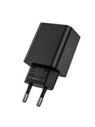 Tech-Protect NC30W USB-C PD 30W / USB-A QC 3.0 network charger - black