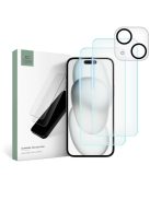 Tech-Protect Supreme Set for iPhone 15 2x Tempered Glass for Display / Tempered Glass for Camera