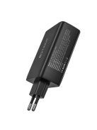 Tech-Protect NC100W-GAN GaN network charger 3x USB-C PD 100W / USB-A QC 3.0 - black