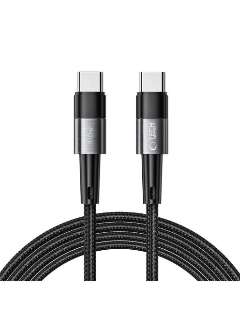 Tech-Protect UltraBoost USB-C / USB-C PD cable 100W 5A 2m - gray