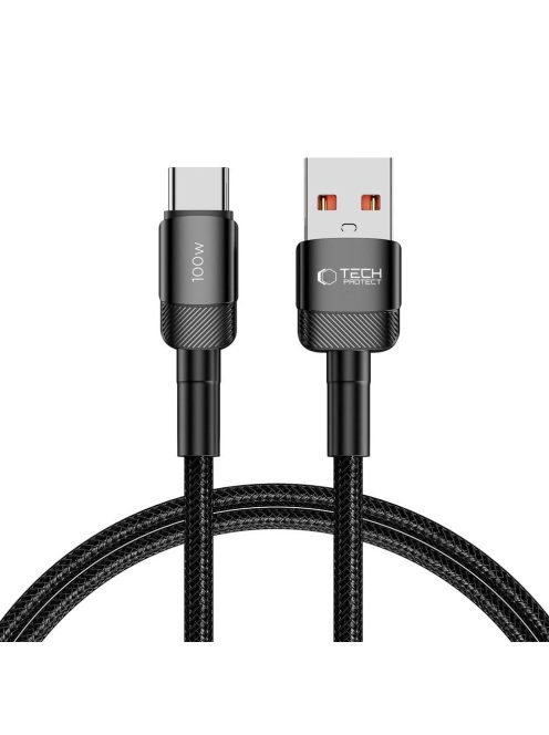 Tech-Protect UltraBoost Evo USB-C / USB-C cable 100W 5A 1m - black