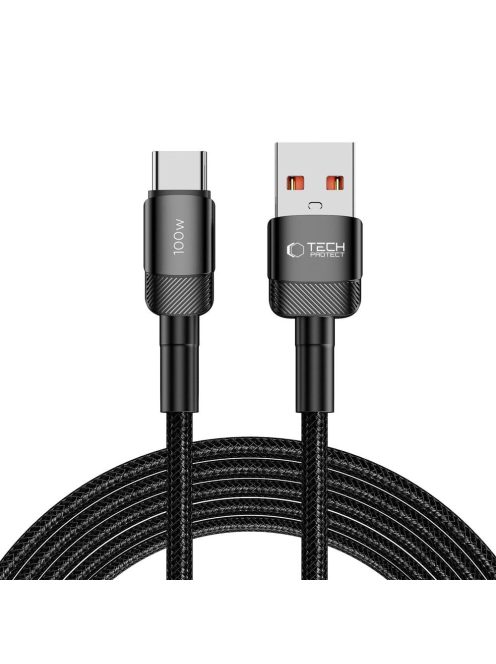 Tech-Protect UltraBoost Evo USB-C / USB-C cable 100W 5A 3m - black