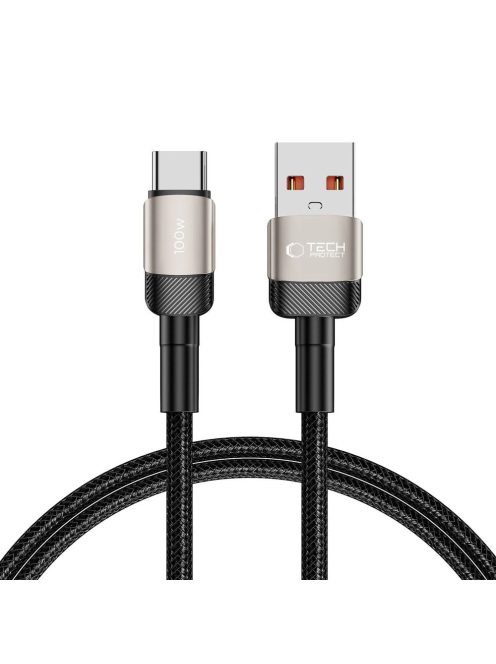 Tech-Protect UltraBoost Evo USB-C / USB-C cable 100W 5A 1m - titanium