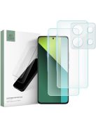 Tech-Protect Supreme Set for Xiaomi Redmi Note 13 Pro 5G / Poco X6 5G 2x Tempered Glass for Display / Tempered Glass for Camera