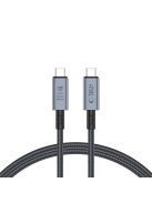 Tech-Protect UltraBoost Max USB-C 4.0 / USB-C 4.0 PD cable 240W 8K 40Gbps 1m - gray