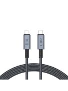 Tech-Protect UltraBoost Max USB-C 4.0 / USB-C 4.0 PD 240W 8K 40Gbps 2m cable - gray