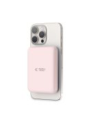 Tech-Protect LifeMag PB11 Powerbank with MagSafe 10000mAh 15W USB-C port - pink + USB-C cable