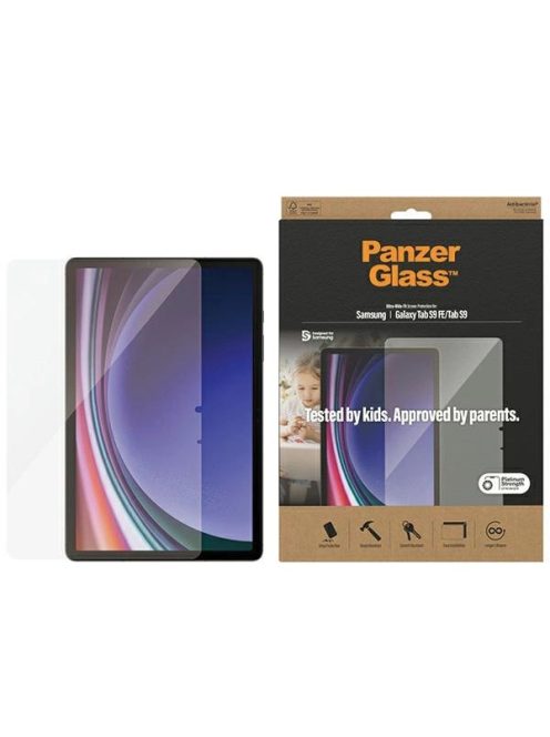 PanzerGlass Ultra-Wide Fit Tempered Glass for Samsung Galaxy Tab S9 / S9 FE