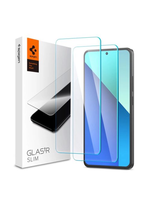 Spigen Glas.tR Slim tempered glass for Xiaomi Redmi Note 13 / 13 LTE - 2 pcs.