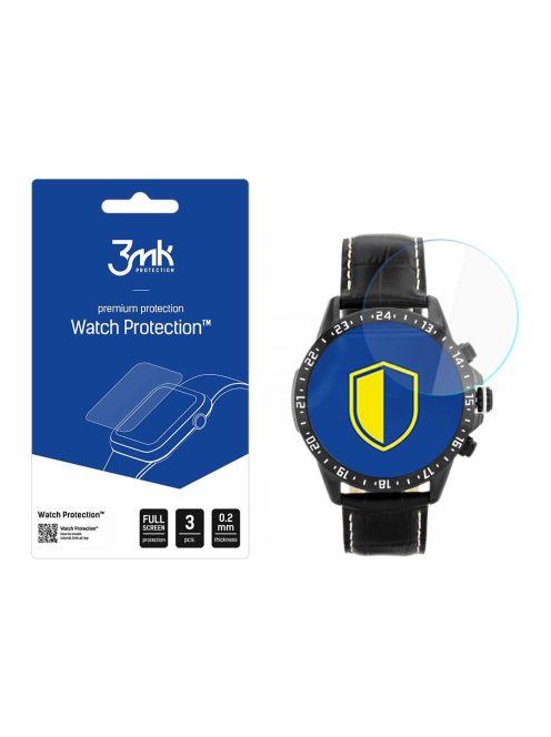 3mk Watch Protection™ v. FlexibleGlass hybrid glass on Rubicon RNCF02