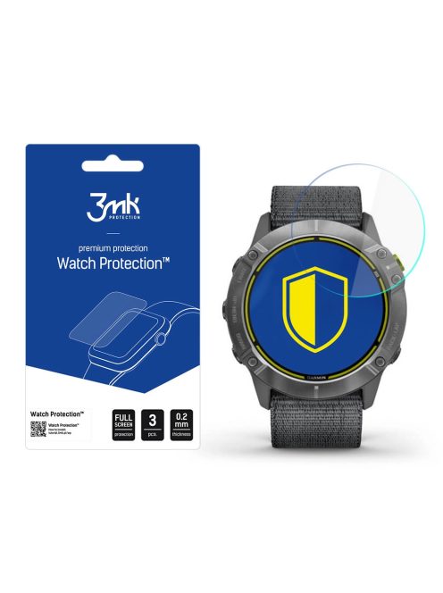 3mk Watch Protection™ v. FlexibleGlass hybrid glass for Garmin Enduro