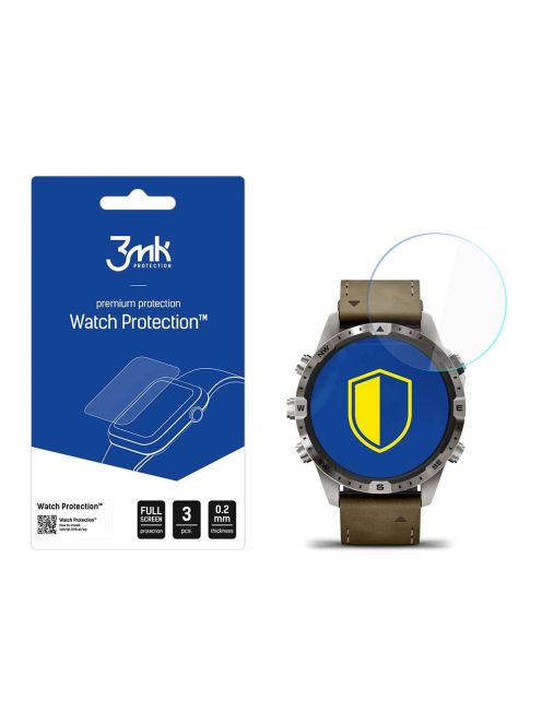 3mk Watch Protection™ v. FlexibleGlass hybrid glass for Garmin MARQ Gen 2