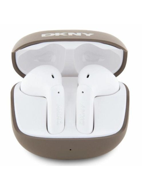 DKNY TWS BT Satiny Finish Headphones - Brown