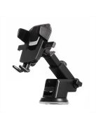 Telescopic Car Mount Phone Holder Dashboard or Windshield for black