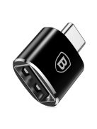 Baseus Mini USB-A to USB-C OTG adapter - black