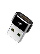 Baseus Mini USB-C to USB-A adapter - black