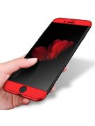 GKK 360 Protection Tok Ütésállókivitel 2in1 Védőtok Apple iPhone 8 / 7 Piros