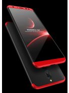 GKK 360 Protection Tok Ütésállókivitel 2in1 Védőtok Huawei Mate 10 Lite Piros
