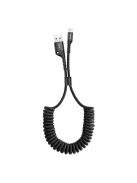 Baseus Fish Eye spring USB-A / Lightning 2A cable 1m - black