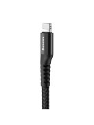 Baseus Fish Eye spring USB-A / Lightning 2A cable 1m - black