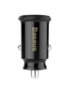 Baseus Grain Car Charger CCALL-ML01 mini charger 2x USB-A 3.1A - black