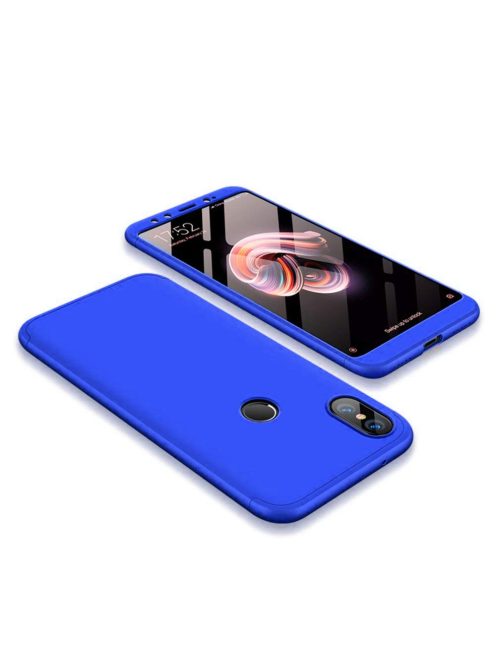 GKK 360 Protection Tok Ütésállókivitel 2in1 Védőtok Xiaomi Mi A2 / Mi 6X Kék