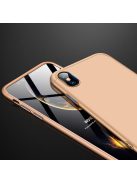 GKK 360 Protection Tok Ütésállókivitel 2in1 Védőtok iPhone XS Max Arany
