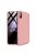 GKK 360 Protection Tok Ütésállókivitel 2in1 Védőtok iPhone XS Max Rózsaszín