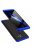 GKK 360 Protection Tok Ütésállókivitel 2in1 Védőtok Samsung Galaxy A8 2018 A530 Fekete-Kék