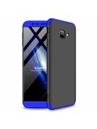 GKK 360 Protection Tok Ütésállókivitel 2in1 Védőtok Samsung Galaxy J4 Plus 2018 J415 Fekete-Kék